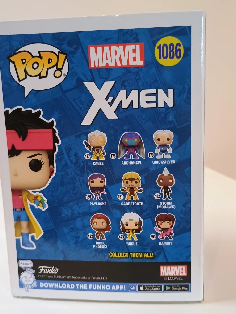 Marvel X-Men Pop! Collectible Box - Blue, Yellow, Red
